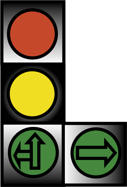 Схематическое изображение светофора СДС-Т 1.4-П