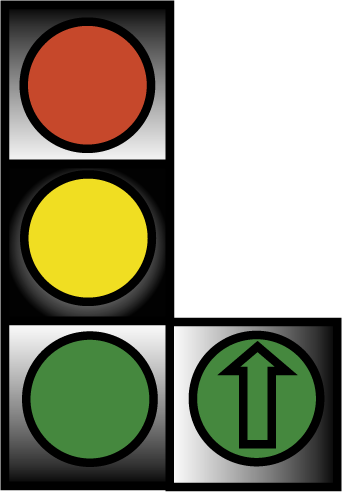 Схематическое изображение светофора СДС-Т 1.10-П