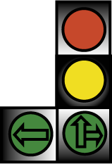 Схематическое изображение светофора СДС-Т 1.7-П