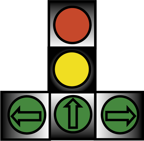 Схематическое изображение светофора СДС-Т 1.13-П
