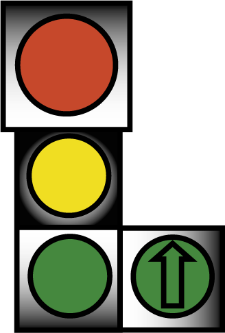 Схематическое изображение светофора СДС-Т 1.11-П