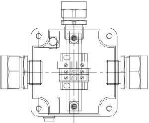 Рис.1. Схематическое изображение коробки соединительной КСРВ-Т03