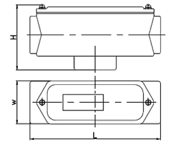 Схематическое изображение коробки СКВЕ-ТД1